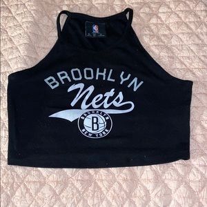 Brooklyn Nets crop top